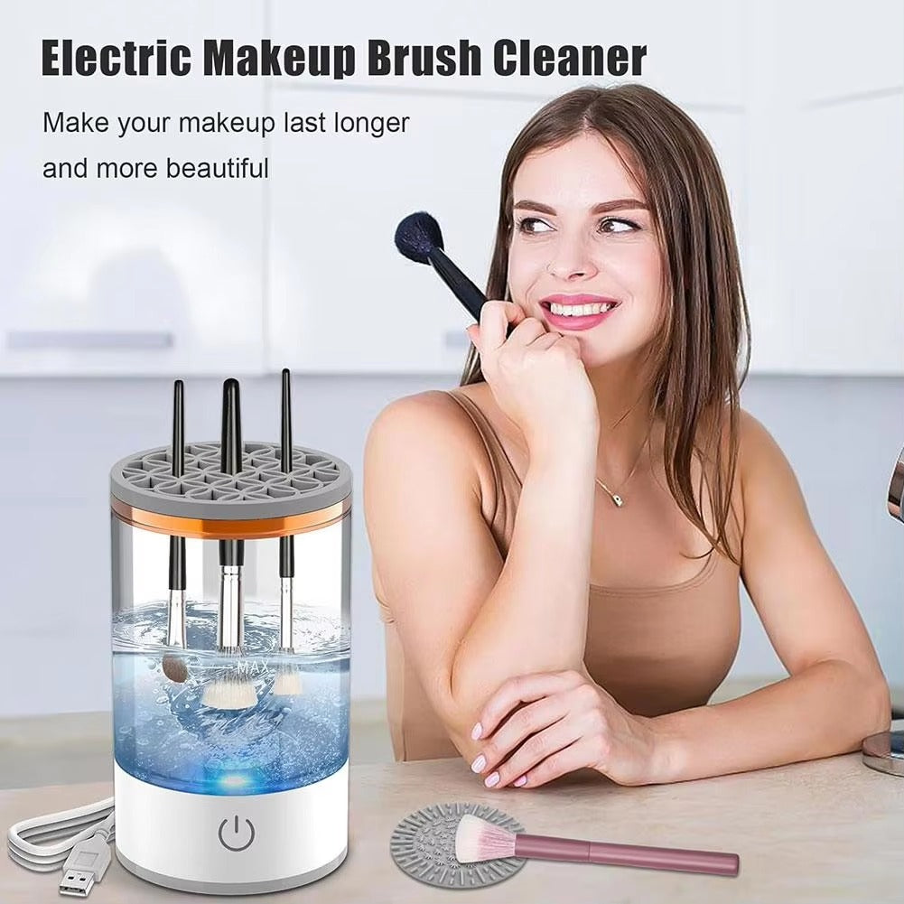 Automatic Spinning Makeup Brush Cleaner